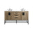 Elegant Kitchen/Bath Eugene 60" Double Bathroom Vanity, Natural Oak - VF48860DNT