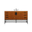 Elegant Kitchen/Bath Eugene 60" Single Bathroom Vanity, Teak - VF48860MTK
