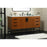 Elegant Kitchen/Bath Eugene 60" Single Bathroom Vanity, Teak