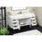 Elegant Kitchen/Bath Eugene 60" Single Bathroom Vanity, White