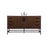 Elegant Kitchen/Bath Eugene 60" Single Bathroom Vanity, Walnut - VF48860MWT