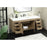 Elegant Kitchen/Bath Eugene 60" Single Bathroom Vanity, Natural Oak