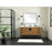 Elegant Kitchen/Bath Eugene 60" Single Bathroom Vanity, Natural Oak