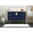 Elegant Kitchen/Bath Eugene 48" Single Bathroom Vanity, Blue