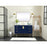 Elegant Kitchen/Bath Eugene 48" Single Bathroom Vanity, Blue