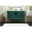 Elegant Eugene 48" Single Bathroom Vanity, Green/Backsplash