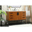 Elegant Kitchen/Bath Eugene 48" Single Bathroom Vanity, Teak