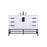 Elegant Kitchen/Bath Eugene 48" Single Bathroom Vanity, White - VF488W48MWH
