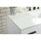 Elegant Kitchen/Bath Eugene 48" Single Bathroom Vanity, White
