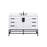 Elegant Eugene 48" Single Bathroom Vanity, White/Backsplash - VF488W48MWH-BS