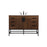 Elegant Kitchen/Bath Eugene 48" Single Bathroom Vanity, Walnut - VF488W48MWT