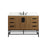 Elegant Eugene 48" Single Vanity, Walnut Brown/Backsplash - VF488W48WB-BS