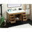 Elegant Eugene 48" Single Vanity, Walnut Brown/Backsplash
