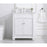 Elegant Kitchen/Bath Wesley 30" Single Bathroom Vanity Set, White