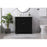 Elegant Kitchen/Bath Wesley 36" Single Bathroom Vanity Set, Black