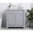 Elegant Kitchen/Bath Wesley 36" Single Bathroom Vanity Set, Grey