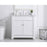 Elegant Kitchen/Bath Wesley 36" Single Bathroom Vanity Set, White