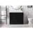 Elegant Kitchen/Bath Wesley 42" Single Bathroom Vanity Set, Black