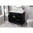 Elegant Kitchen/Bath Wesley 42" Single Bathroom Vanity Set, Black