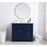 Elegant Kitchen/Bath Wesley 42" Single Bathroom Vanity Set, Black