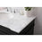 Elegant Kitchen/Bath Wesley 42" Single Bathroom Vanity Set, Black