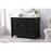 Elegant Kitchen/Bath Wesley 48" Single Bathroom Vanity Set, Black