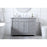 Elegant Kitchen/Bath Wesley 48" Single Bathroom Vanity Set, Grey