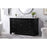 Elegant Kitchen/Bath Wesley 60" Single Bathroom Vanity Set, Black