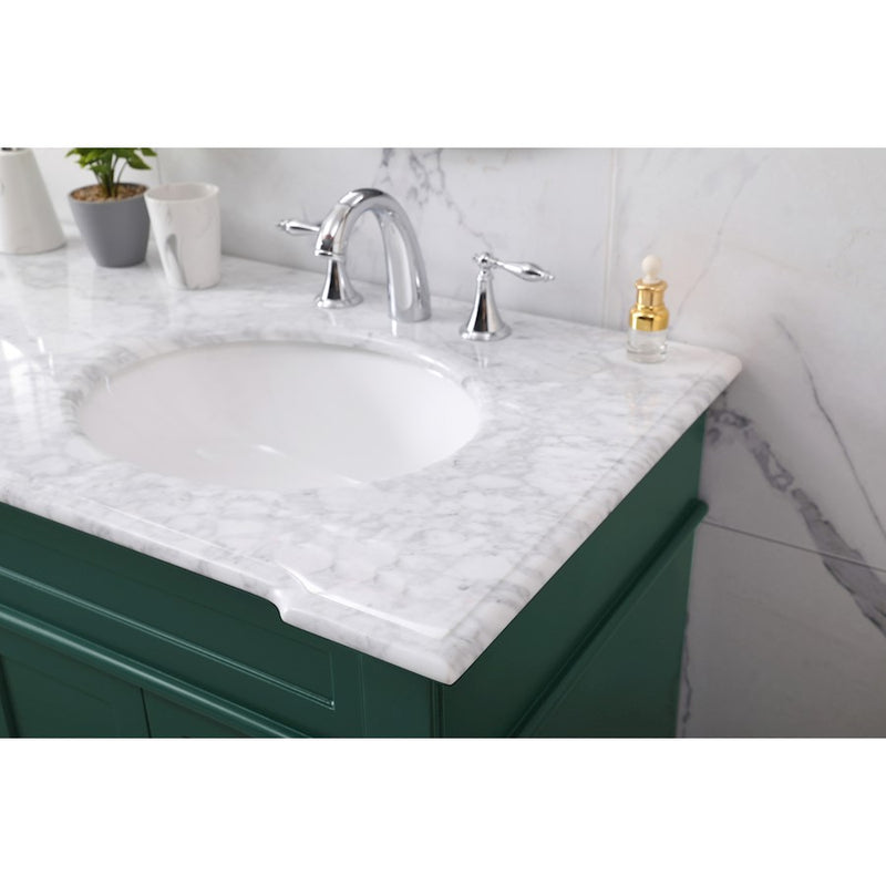 Elegant Kitchen/Bath Wesley 60" Double Bathroom Vanity Set, Black