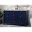 Elegant Kitchen/Bath Wesley 60" Double Bathroom Vanity Set, Blue