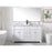 Elegant Kitchen/Bath Wesley 60" Double Bathroom Vanity Set, Grey