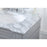 Elegant Kitchen/Bath Wesley 60" Double Bathroom Vanity Set, Grey