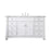 Elegant Kitchen/Bath Wesley 60" Single Bathroom Vanity Set, White - VF50060WH