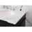 Elegant Kitchen/Bath Wesley 72" Double Bathroom Vanity Set, Black
