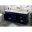 Elegant Kitchen/Bath Wesley 72" Double Bathroom Vanity Set, Blue