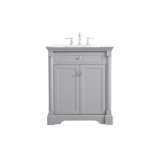 Elegant Kitchen/Bath Clarence 30" Single Bathroom Vanity, Grey - VF53030GR