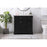 Elegant Kitchen/Bath Clarence 36" Single Bathroom Vanity Set, Black