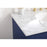 Elegant Kitchen/Bath Clarence 36" Single Bathroom Vanity, Blue