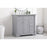 Elegant Kitchen/Bath Clarence 36" Single Bathroom Vanity, Grey