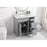 Elegant Kitchen/Bath Clarence 36" Single Bathroom Vanity, Grey