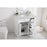 Elegant Kitchen/Bath Clarence 36" Single Bathroom Vanity, White