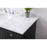 Elegant Kitchen/Bath Clarence 48" Single Bathroom Vanity Set, Black