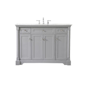 Elegant Kitchen/Bath Clarence 48" Single Bathroom Vanity, Grey - VF53048GR