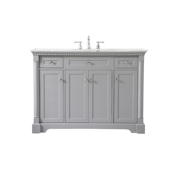 Elegant Kitchen/Bath Clarence 48" Single Bathroom Vanity, Grey - VF53048GR