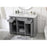 Elegant Kitchen/Bath Clarence 48" Single Bathroom Vanity, Grey