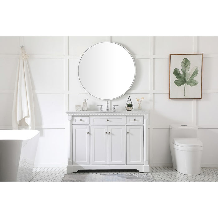 Elegant Kitchen/Bath Clarence 48" Single Bathroom Vanity, Grey