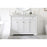 Elegant Kitchen/Bath Clarence 48" Single Bathroom Vanity, White