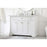 Elegant Kitchen/Bath Clarence 48" Single Bathroom Vanity, White