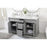Elegant Kitchen/Bath Clarence 60" Double Bathroom Vanity, Grey