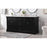 Elegant Kitchen/Bath Clarence 72" Double Bathroom Vanity Set, Black